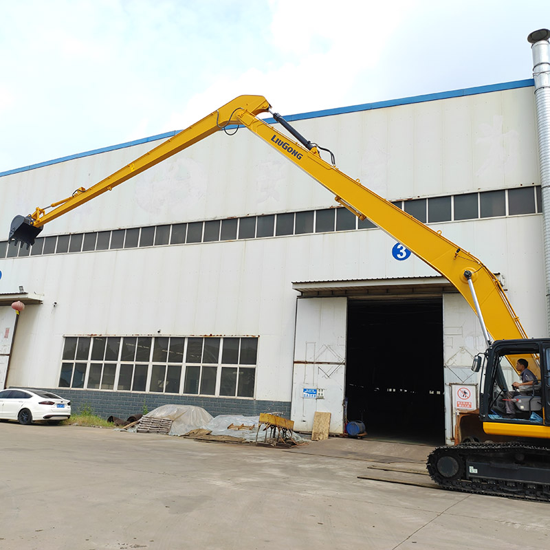 挖掘機(jī)加長臂制作選用高強(qiáng)度合金板